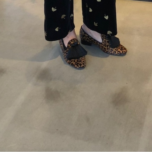 SCHUTZ Leopard Loafers size 9B - Picture 2 of 12